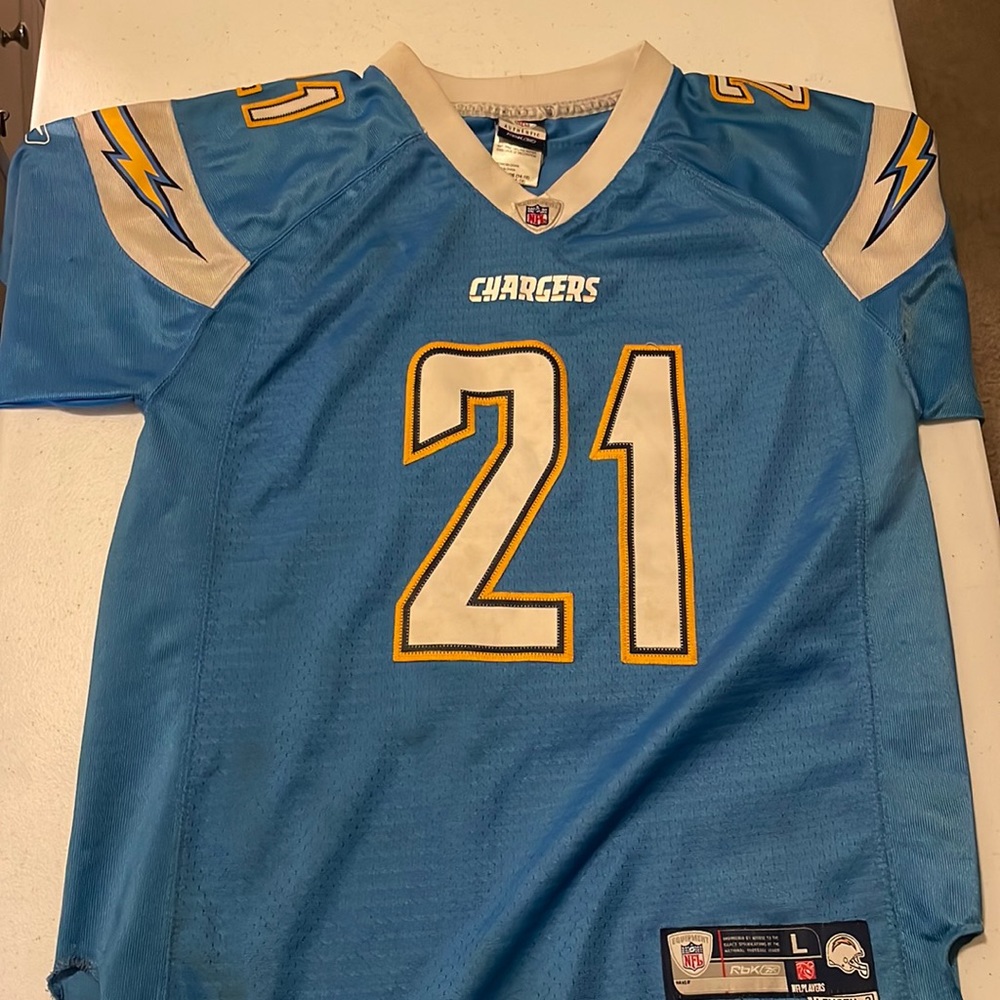 NFL authentic Ladainian Tomlinson San Diego Chargers jersey